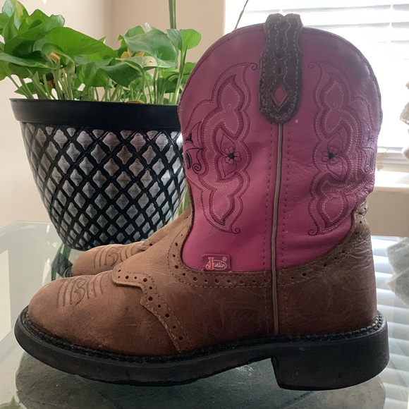JUSTIN GYPSY WESTERN BOOTS - Picture 7 of 13